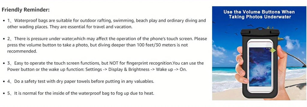 Extra-Large Waterproof Phone Pouch