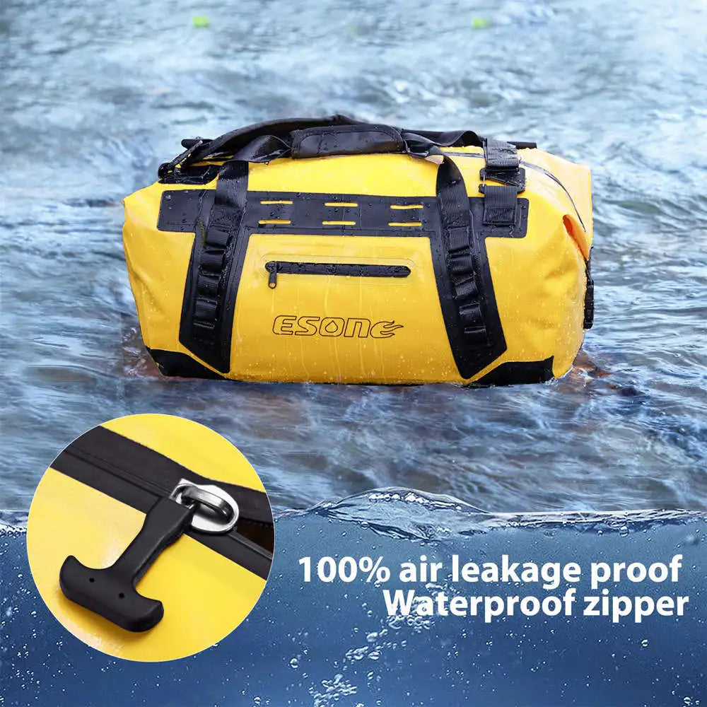 50L Waterproof Duffel Bag – Heavy-Duty Travel, Motorcycle & Outdoor Dry Bag
