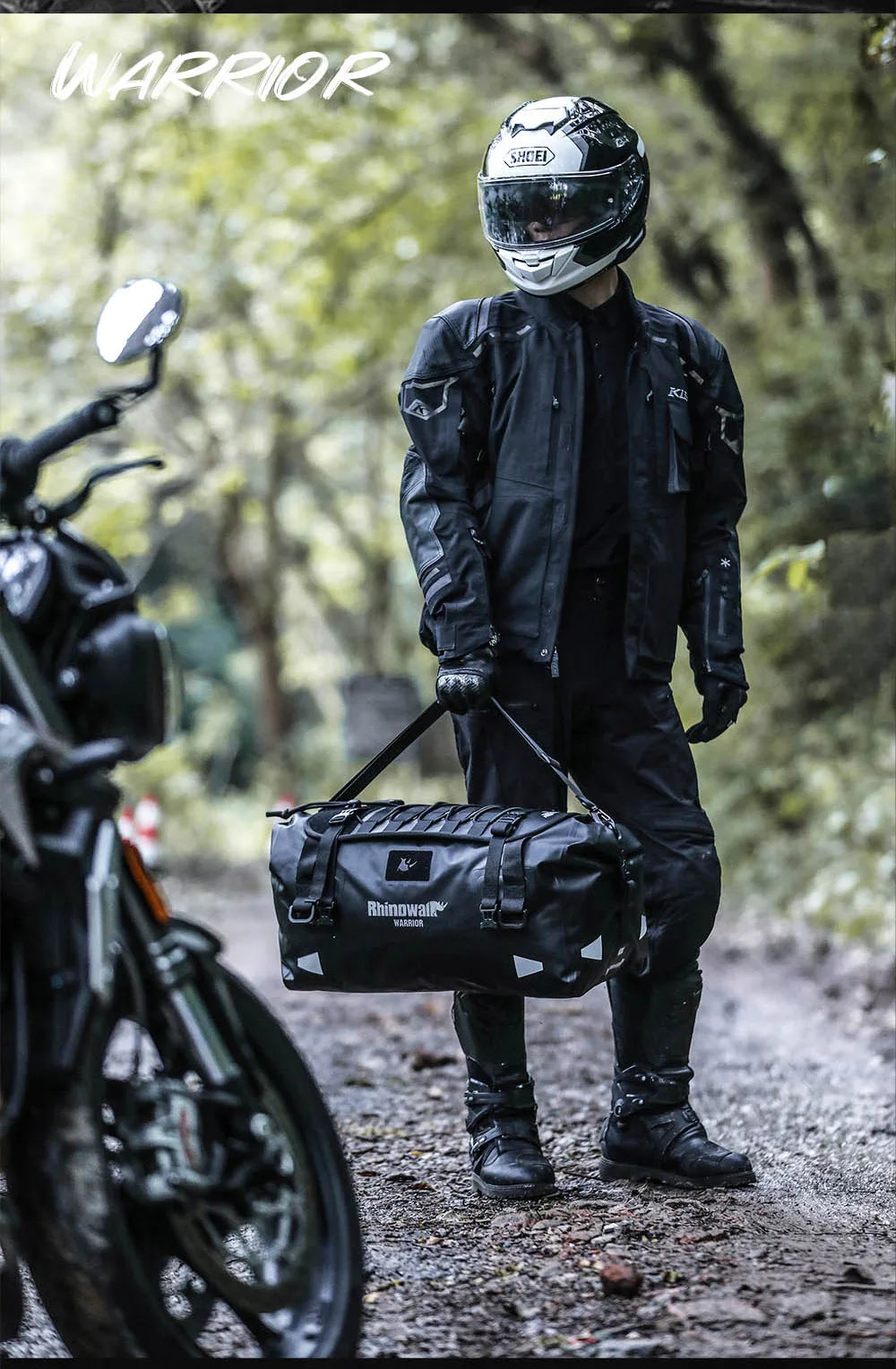 Waterproof Motorcycle Tail Bag 20L/40L/65L – Rear Seat Travel Luggage for Adventure & Touring