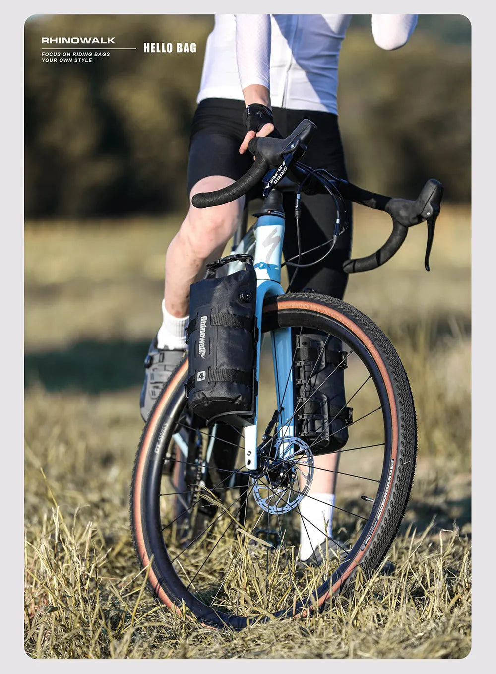 Bike Fork Waterproof Dry Bag 4L/7L | Quick Release Cycling Bag
