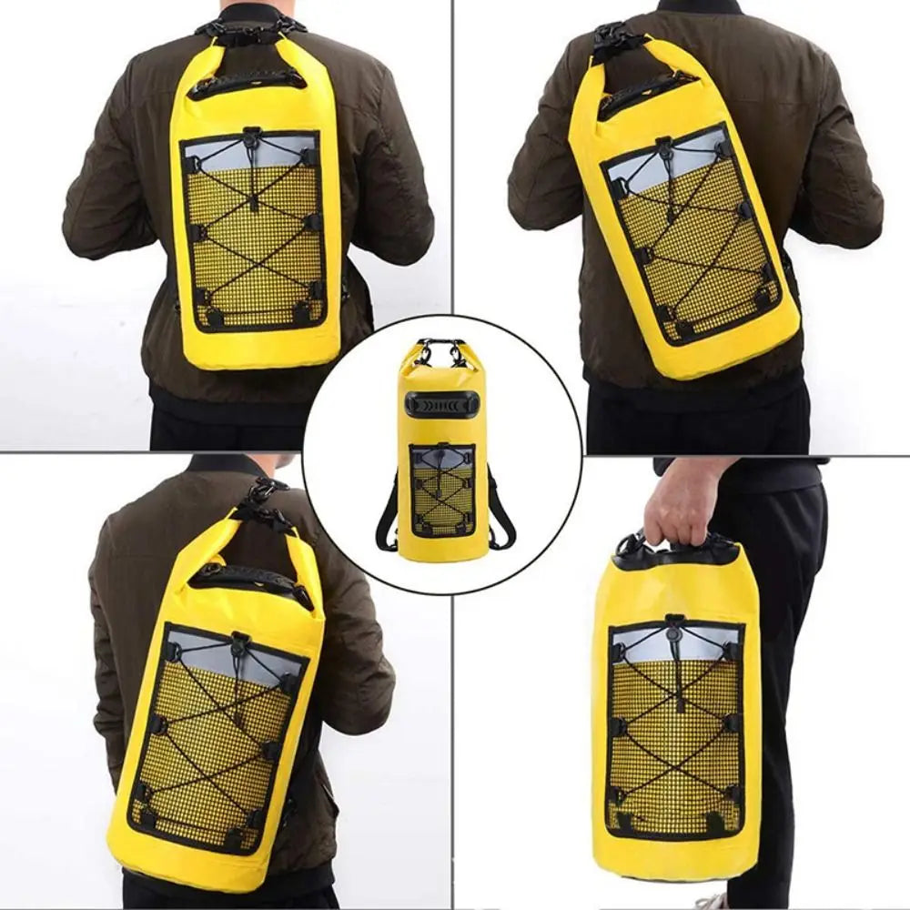 High Quality Durable Dry Waterproof Dry Bag Backpack | 10L, 20L & 30L Roll-Top Adventure Bag