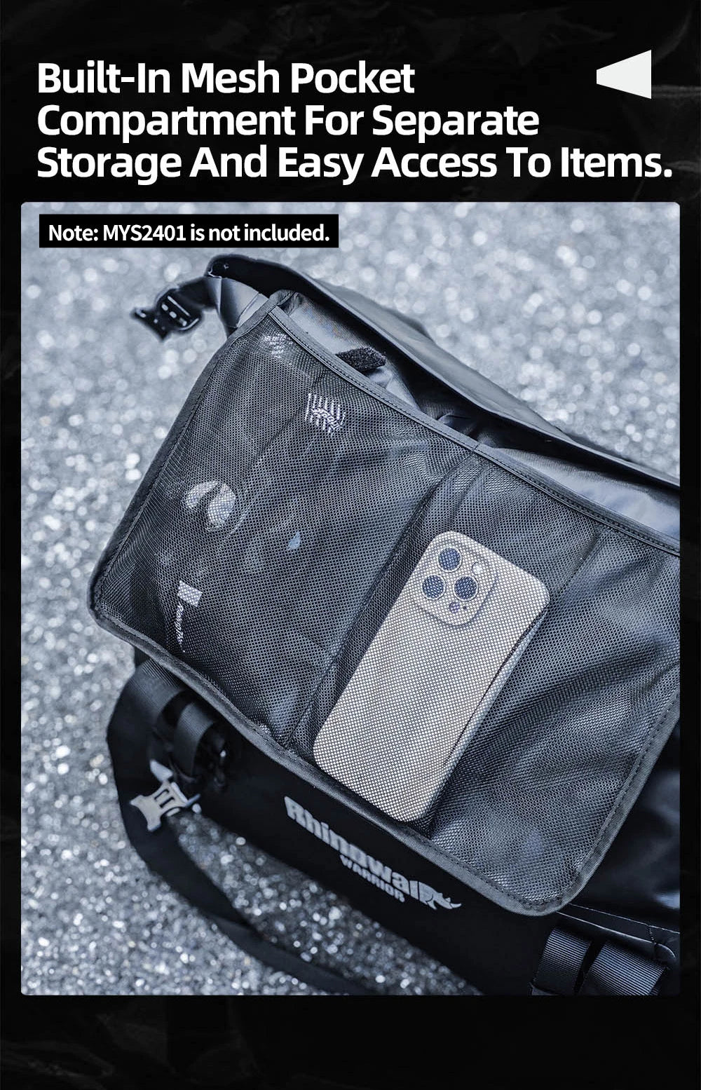 Waterproof Motorcycle Tail Bag 20L/40L/65L – Rear Seat Travel Luggage for Adventure & Touring