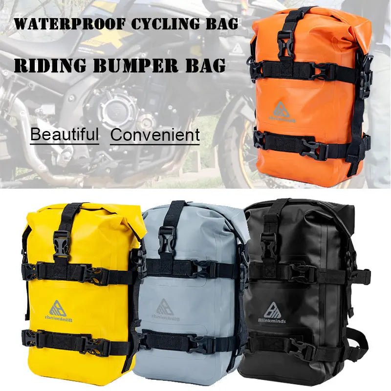 Waterproof Motorcycle Crash Bar Bag | Adventure Tool Storage Bag (1PC / 2PC)