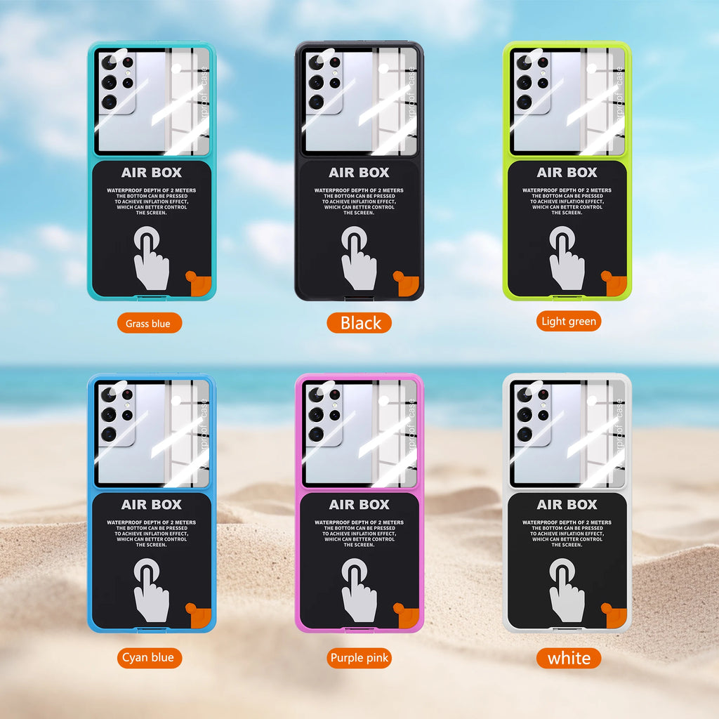 IP68 Waterproof Phone Case with Strap