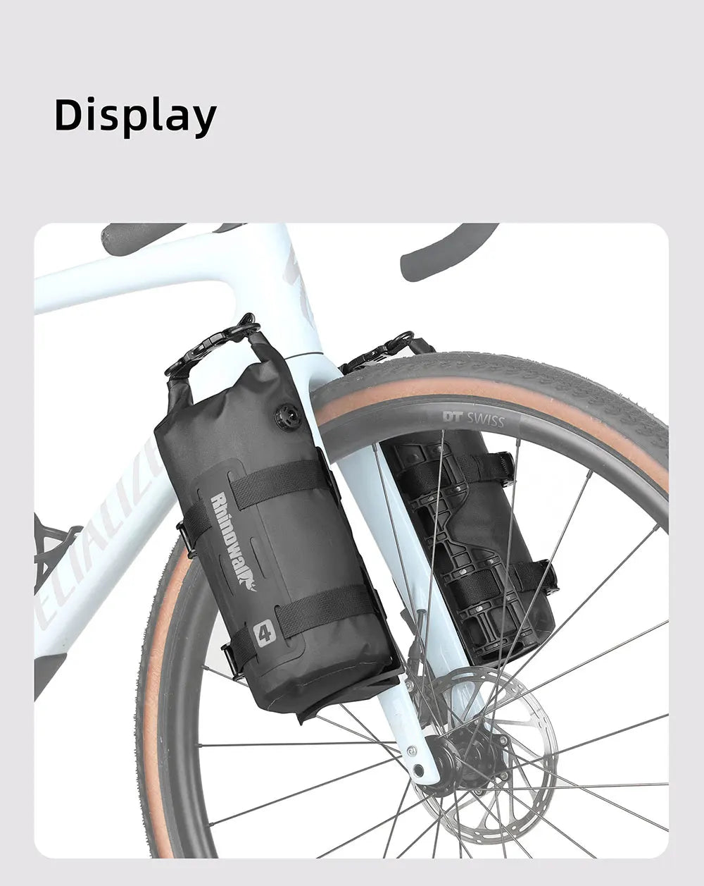 Bike Fork Waterproof Dry Bag 4L/7L | Quick Release Cycling Bag