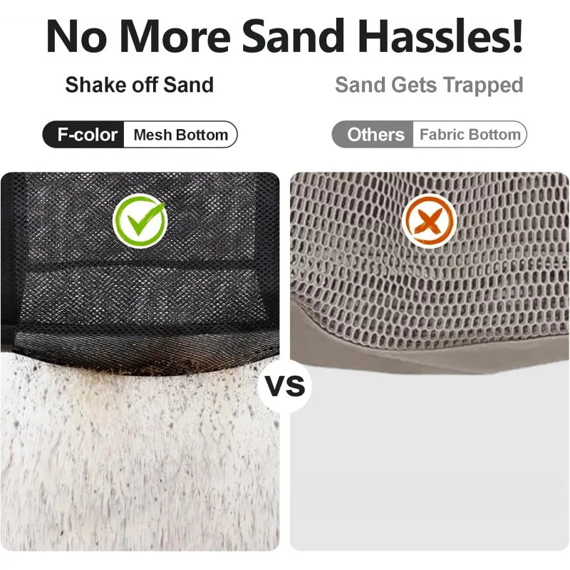 XXL Family Beach Bag — 9 Pockets