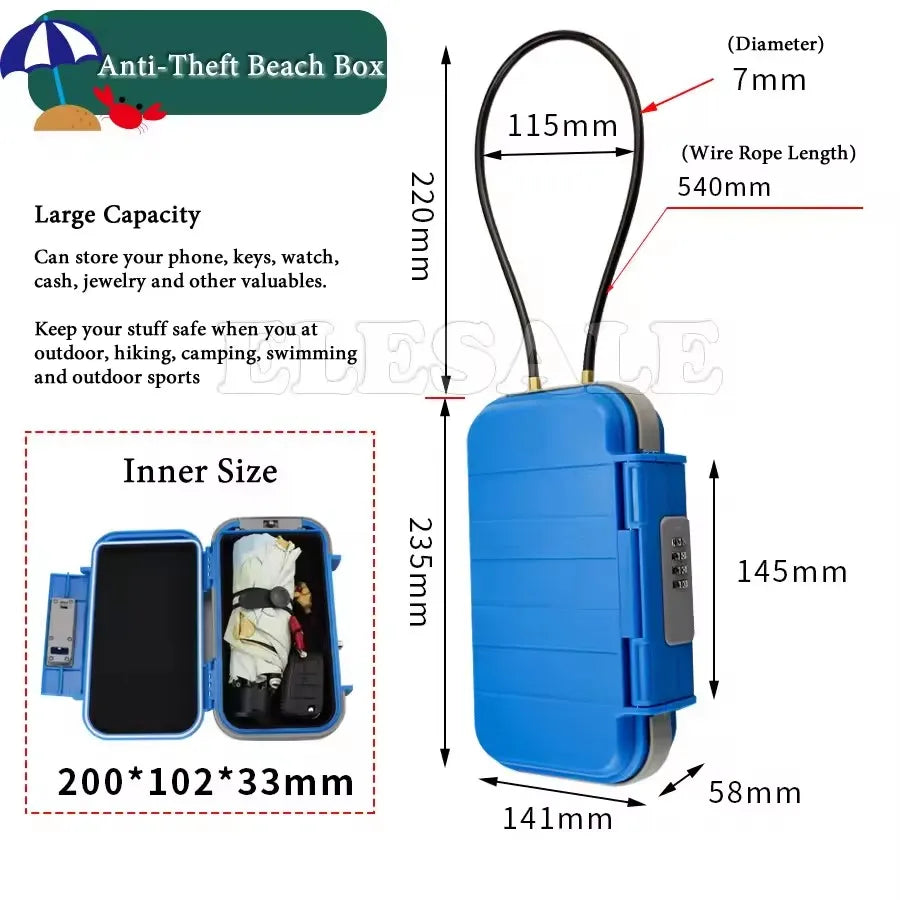 Waterproof Hard Case with Lock