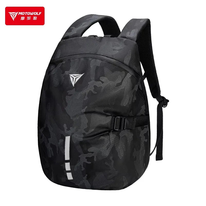 Aerodynamic Waterproof Motorcycle Backpack | Rider Travel Bag