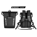 Reflective Waterproof Motorcycle Backpack 20L | Roll-Top Rider Bag |