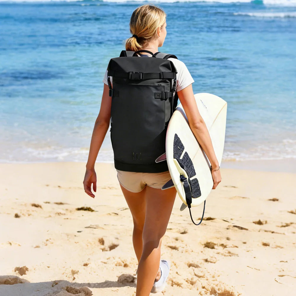 Floating Waterproof Dry Backpack 25L/35L | Roll-Top Outdoor Backpack |